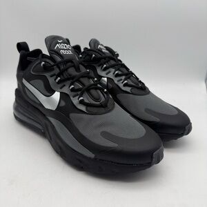 BRAND NEW Nike Air Max 270 React WTR Sneakers Black Gray Silver CD2049-001 Sz 10